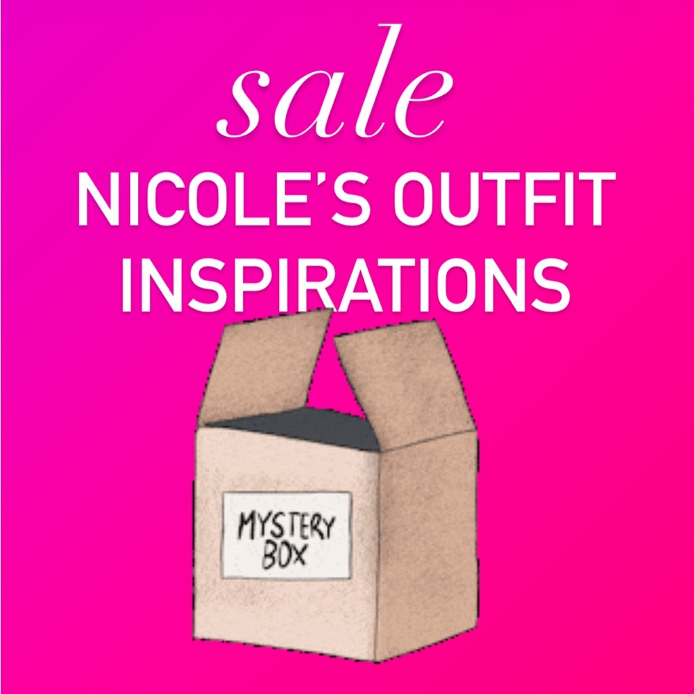 Each mystery box will contain 4-5 clothing items, most new with tags!